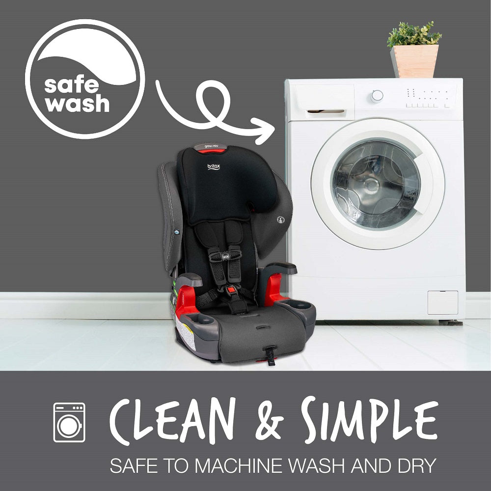 Britax Grow With You (SafeWash Mod Black)-Gear-Britax-027380 MB-babyandme.ca