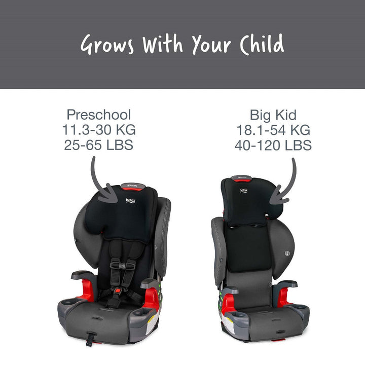 Britax Grow With You (SafeWash Mod Black)-Gear-Britax-027380 MB-babyandme.ca