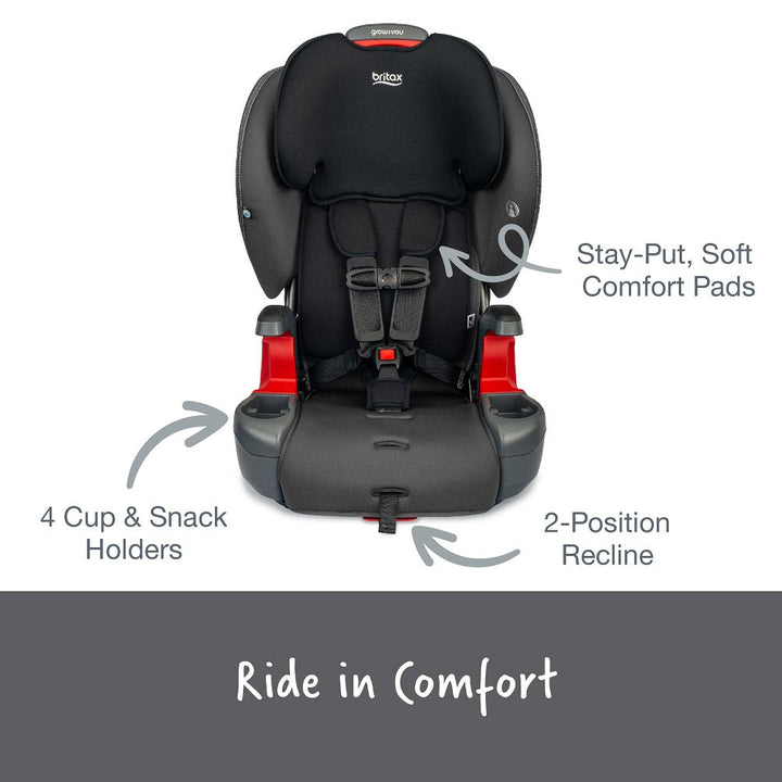 Britax Grow With You (SafeWash Mod Black)-Gear-Britax-027380 MB-babyandme.ca