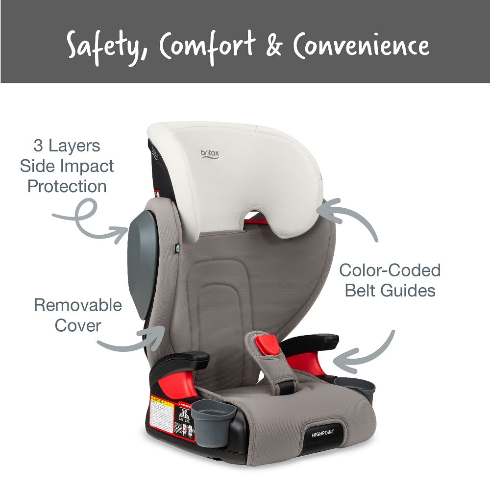 Britax highpoint shop belt positioning booster
