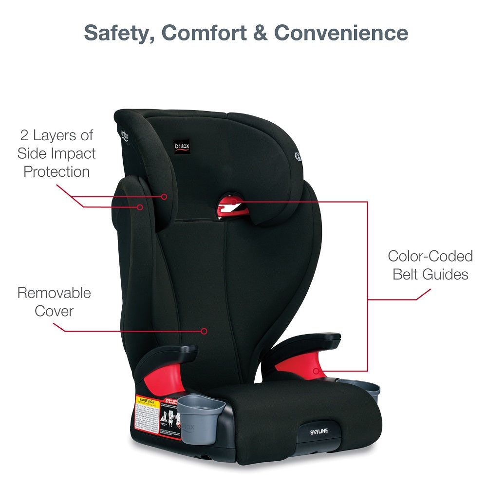 Britax Skyline Backless (Dusk)-Gear-Britax-026898 DS-babyandme.ca