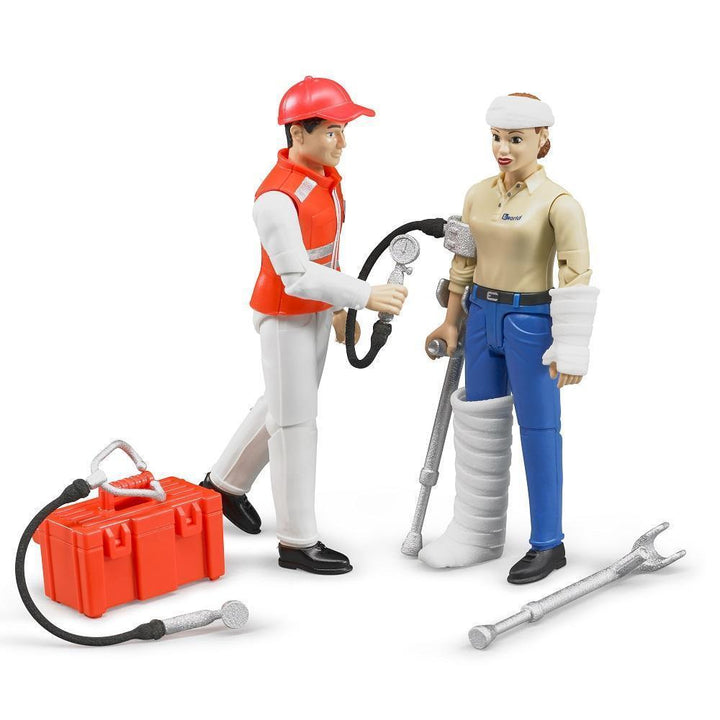 Bruder Emergency Services Figure Set-Toys & Learning-Bruder-024193-babyandme.ca