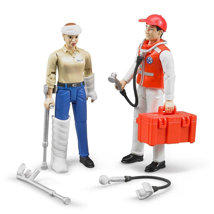 Bruder Emergency Services Figure Set-Toys & Learning-Bruder-024193-babyandme.ca