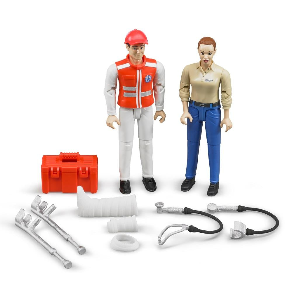 Bruder Emergency Services Figure Set-Toys & Learning-Bruder-024193-babyandme.ca