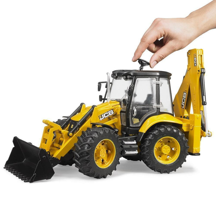 Bruder JCB 5CX Eco Backhoe Loader-Toys & Learning-Bruder-026088-babyandme.ca