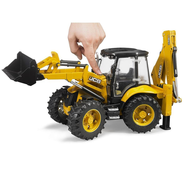 Bruder JCB 5CX Eco Backhoe Loader-Toys & Learning-Bruder-026088-babyandme.ca