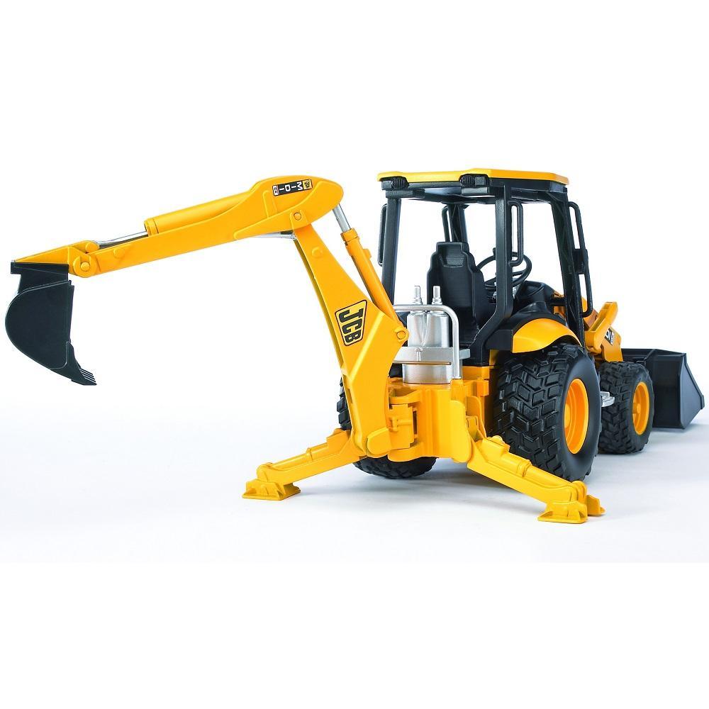 Bruder JCB MIDI CX Backhoe Loader-Toys & Learning-Bruder-025287-babyandme.ca