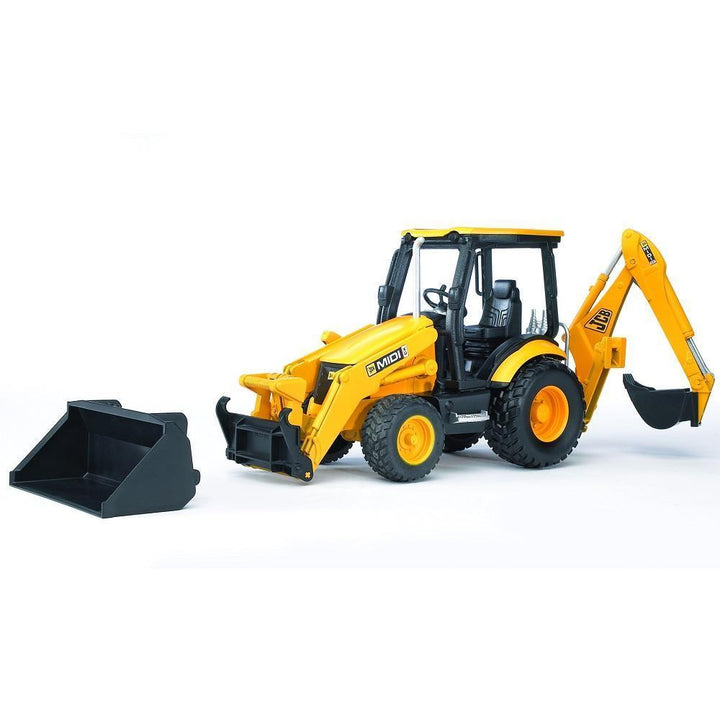 Bruder JCB MIDI CX Backhoe Loader-Toys & Learning-Bruder-025287-babyandme.ca