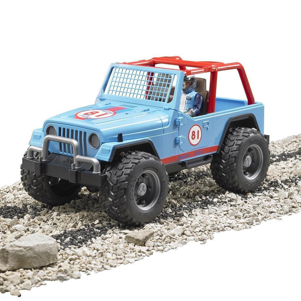Bruder Jeep Cross Country Racer Blue with Driver-Toys & Learning-Bruder-020145-babyandme.ca