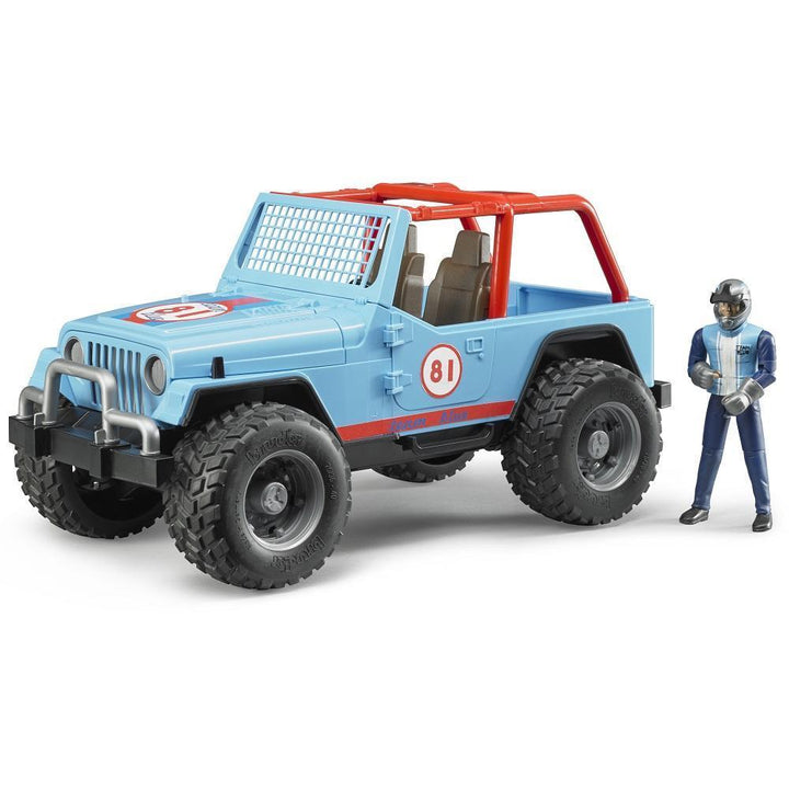 Bruder Jeep Cross Country Racer Blue with Driver-Toys & Learning-Bruder-020145-babyandme.ca