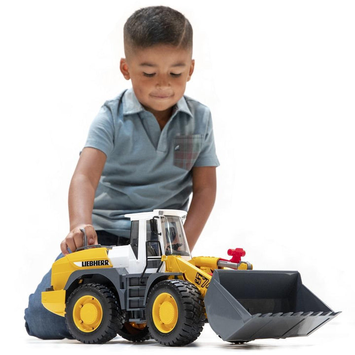 Bruder Liebherr Articulated Road Loader L574-Toys & Learning-Bruder-008052-babyandme.ca