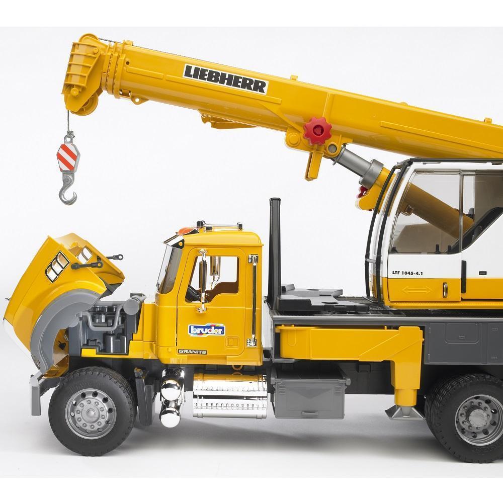 Bruder MACK Granite Liebherr Crane Truck - IN STORE PICK UP ONLY-Toys & Learning-Bruder-007009-babyandme.ca