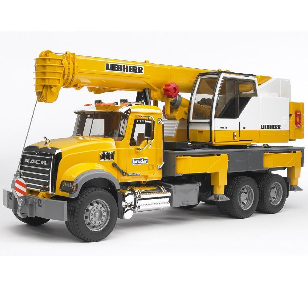 Bruder MACK Granite Liebherr Crane Truck - IN STORE PICK UP ONLY-Toys & Learning-Bruder-007009-babyandme.ca