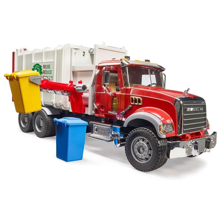 Bruder MACK Granite Side Loading Garbage Truck - IN STORE PICK UP ONLY-Toys & Learning-Bruder-030034-babyandme.ca