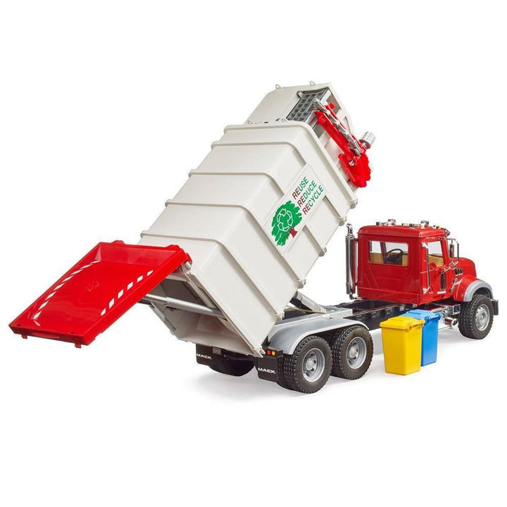 Bruder MACK Granite Side Loading Garbage Truck - IN STORE PICK UP ONLY-Toys & Learning-Bruder-030034-babyandme.ca