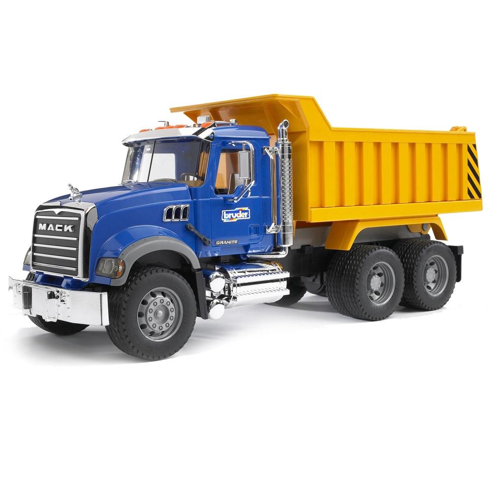 Bruder MACK Granite Tip Up Truck-Toys & Learning-Bruder-007008-babyandme.ca