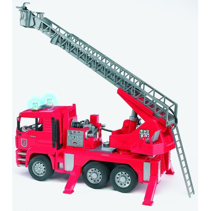 Bruder MAN Fire Engine with Selwing Ladder and Water Pump-Toys & Learning-Bruder-023547-babyandme.ca