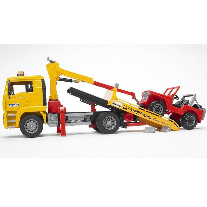 Bruder MAN TGA Breakdown Truck with Cross Country Vehicle-Toys & Learning-Bruder-025683-babyandme.ca