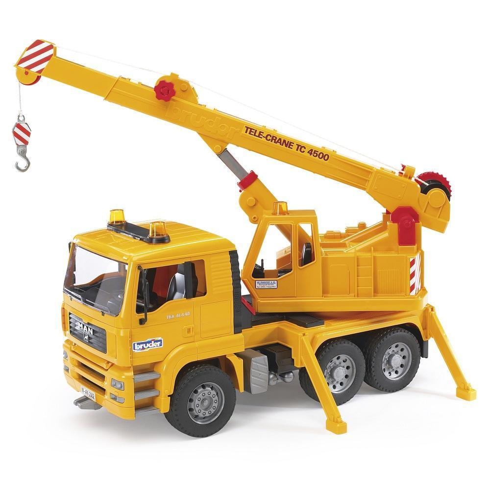 Bruder MAN TGA Crane Truck (Without Light and Sound Module)-Toys & Learning-Bruder-008063-babyandme.ca