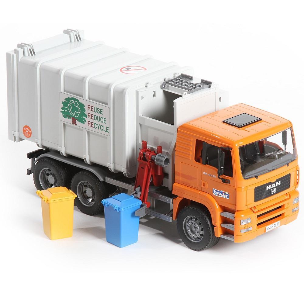 Bruder MAN TGA Side Loading Garbage Truck - IN STORE PICK UP ONLY-Toys & Learning-Bruder-025290-babyandme.ca