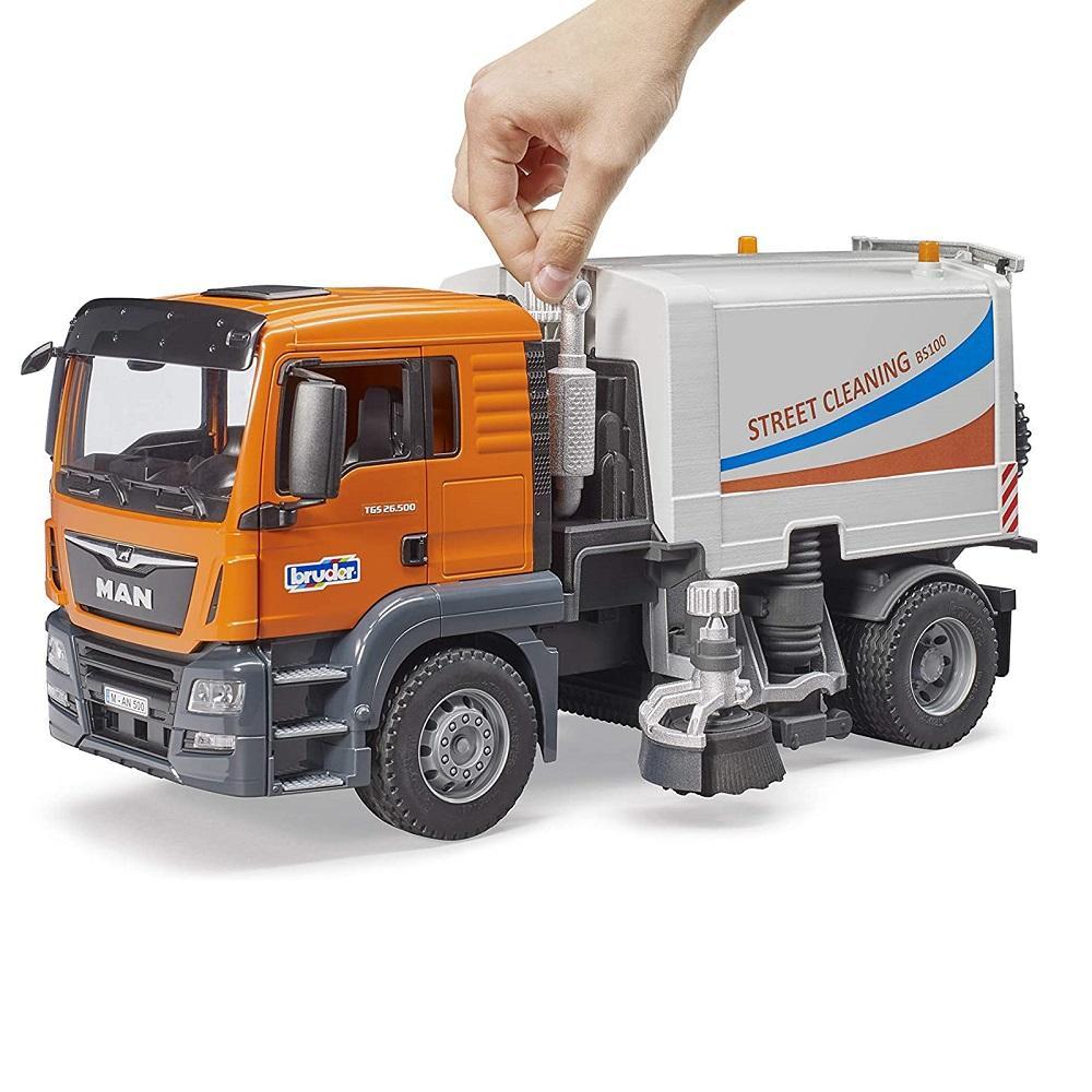 Bruder MAN TGS Street Sweeper - IN STORE PICK UP ONLY-Toys & Learning-Bruder-027492-babyandme.ca