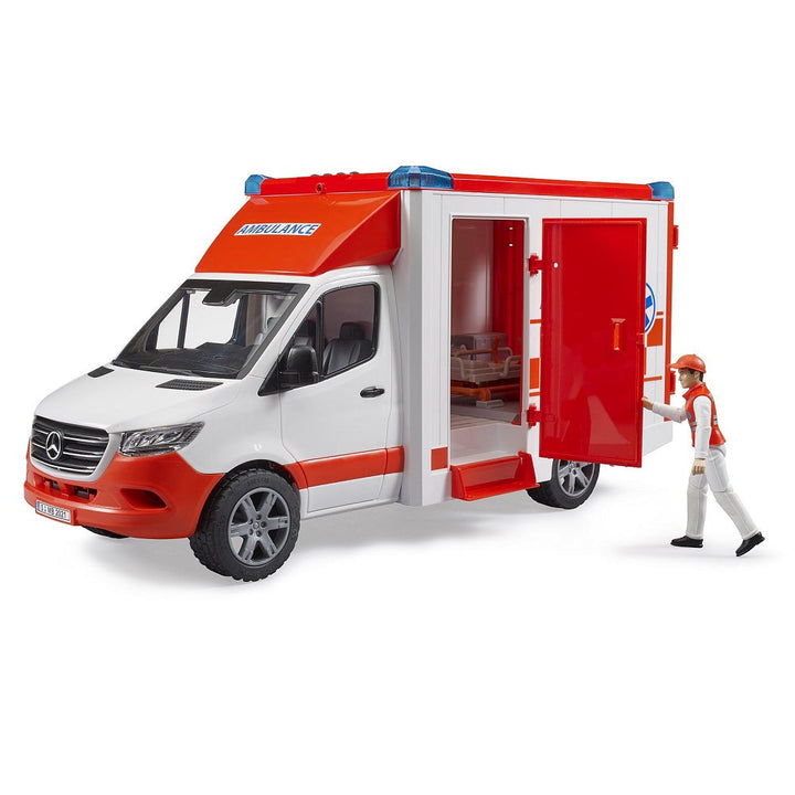 Bruder MB Sprinter Ambulance with Driver - IN STORE PICK UP ONLY-Toys & Learning-Bruder-031319-babyandme.ca