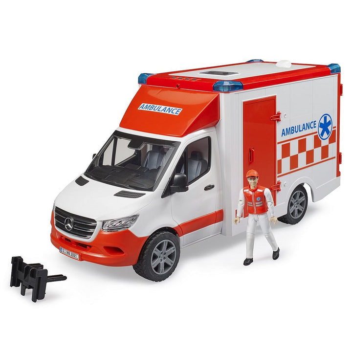 Bruder MB Sprinter Ambulance with Driver - IN STORE PICK UP ONLY-Toys & Learning-Bruder-031319-babyandme.ca