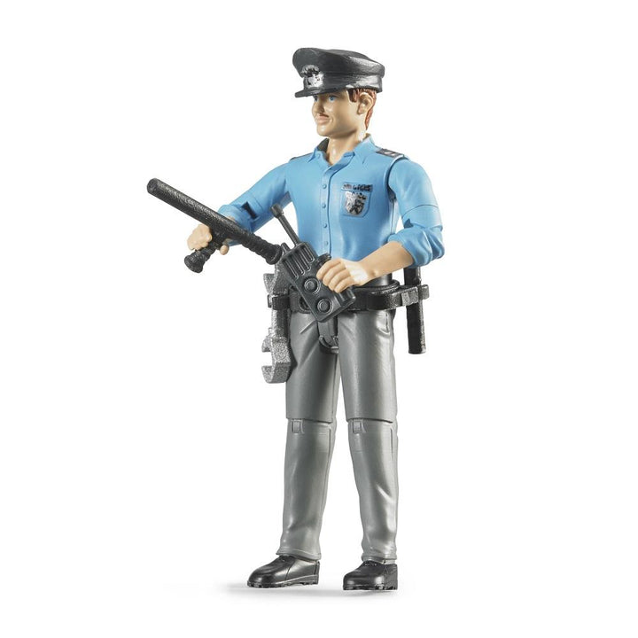 Bruder Policeman with Accessories, Light Skin-Toys & Learning-Bruder-010667-babyandme.ca