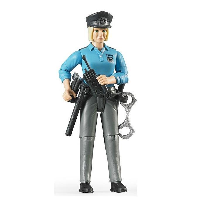 Bruder Policewoman with Accessories, Light Skin-Toys & Learning-Bruder-028184-babyandme.ca