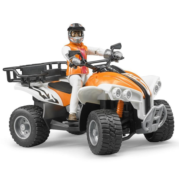 Bruder Quad with Driver-Toys & Learning-Bruder-008082-babyandme.ca