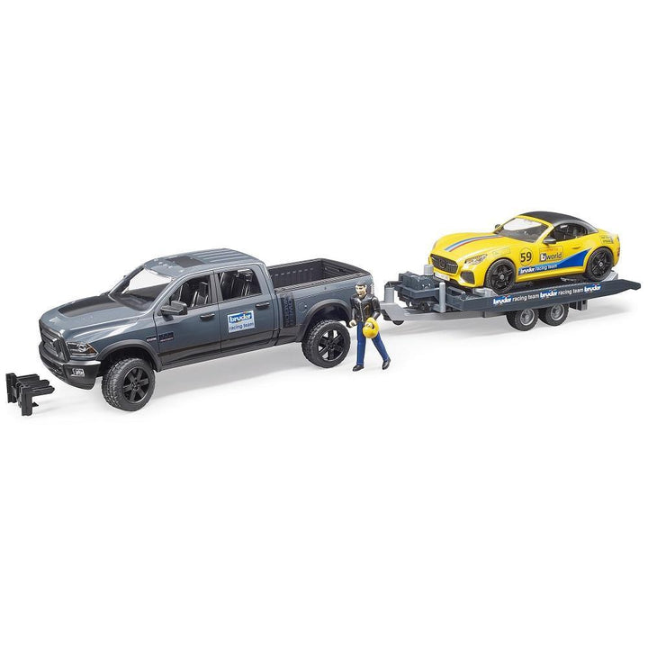 Bruder RAM Power Wagon & Roadster Racing Team - IN STORE PICK UP ONLY-Toys & Learning-Bruder-028498-babyandme.ca