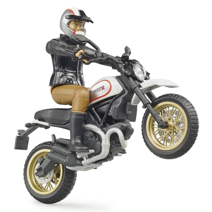 Bruder Scrambler Ducati Desert Sled with Rider-Toys & Learning-Bruder-026092-babyandme.ca