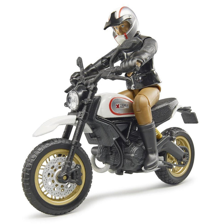Bruder Scrambler Ducati Desert Sled with Rider-Toys & Learning-Bruder-026092-babyandme.ca