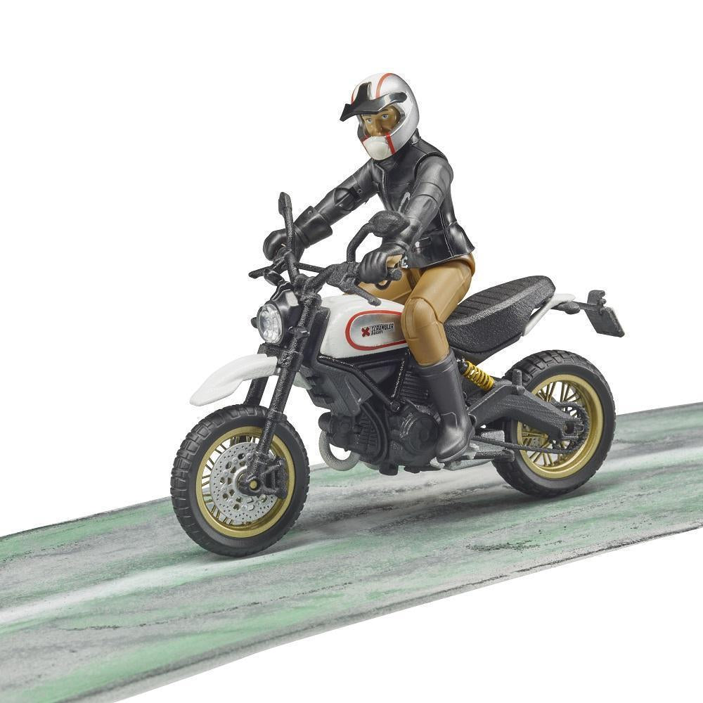 Bruder Scrambler Ducati Desert Sled with Rider-Toys & Learning-Bruder-026092-babyandme.ca