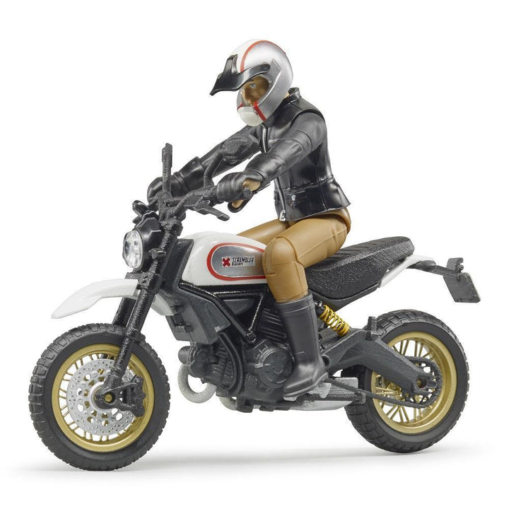 Bruder Scrambler Ducati Desert Sled with Rider-Toys & Learning-Bruder-026092-babyandme.ca