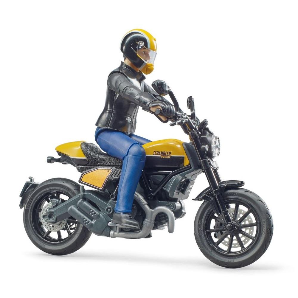 Bruder Scrambler Ducati Full Throttle with Driver-Toys & Learning-Bruder-030249-babyandme.ca