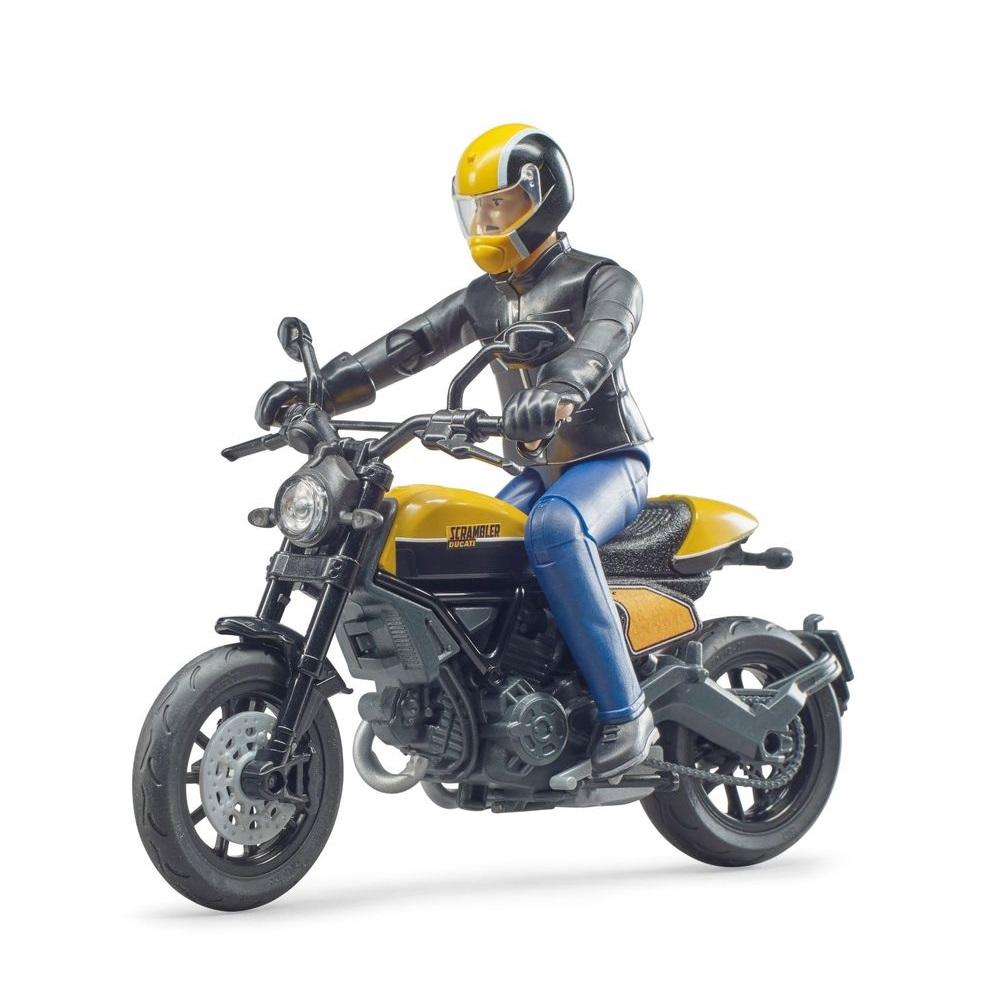 Bruder Scrambler Ducati Full Throttle with Driver-Toys & Learning-Bruder-030249-babyandme.ca