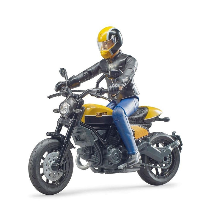 Bruder Scrambler Ducati Full Throttle with Driver-Toys & Learning-Bruder-030249-babyandme.ca