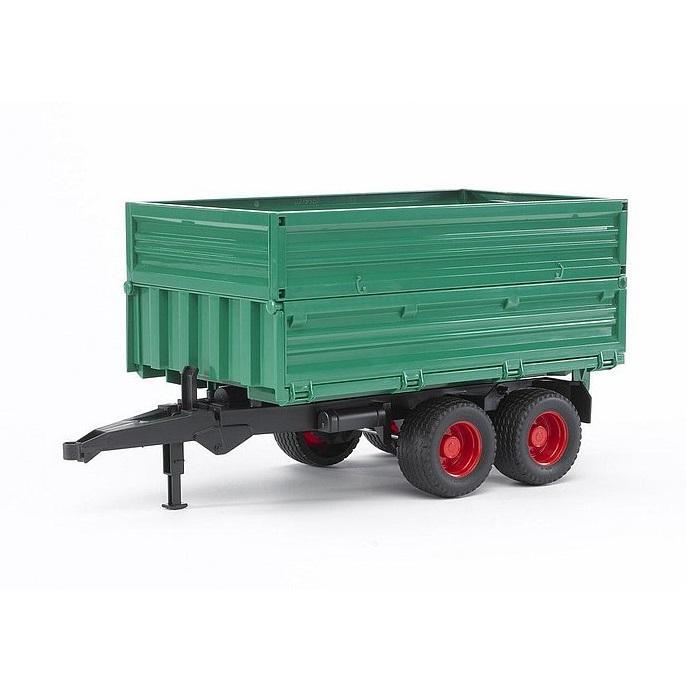 Bruder Tandemaxle Tipping Trailer with Removeable Top-Toys & Learning-Bruder-030154-babyandme.ca