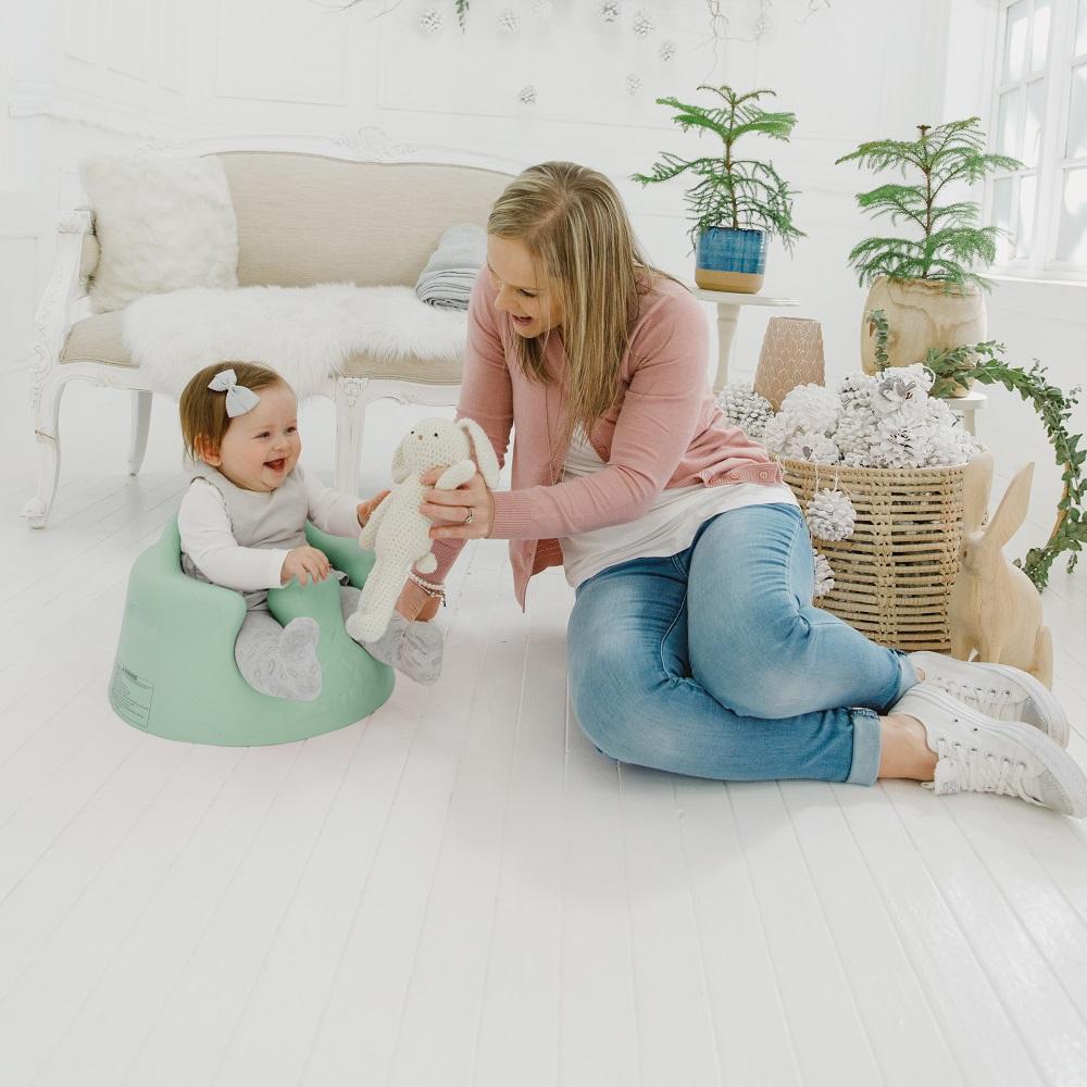 Bumbo Floor Seat (Hemlock)-Gear-Bumbo-000377 HM-babyandme.ca