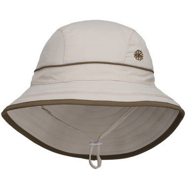 Calikids S1716 UV Beach Hat (Almond)-Apparel-Calikids--babyandme.ca