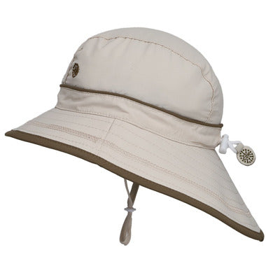 Calikids S1716 UV Beach Hat (Almond)-Apparel-Calikids--babyandme.ca