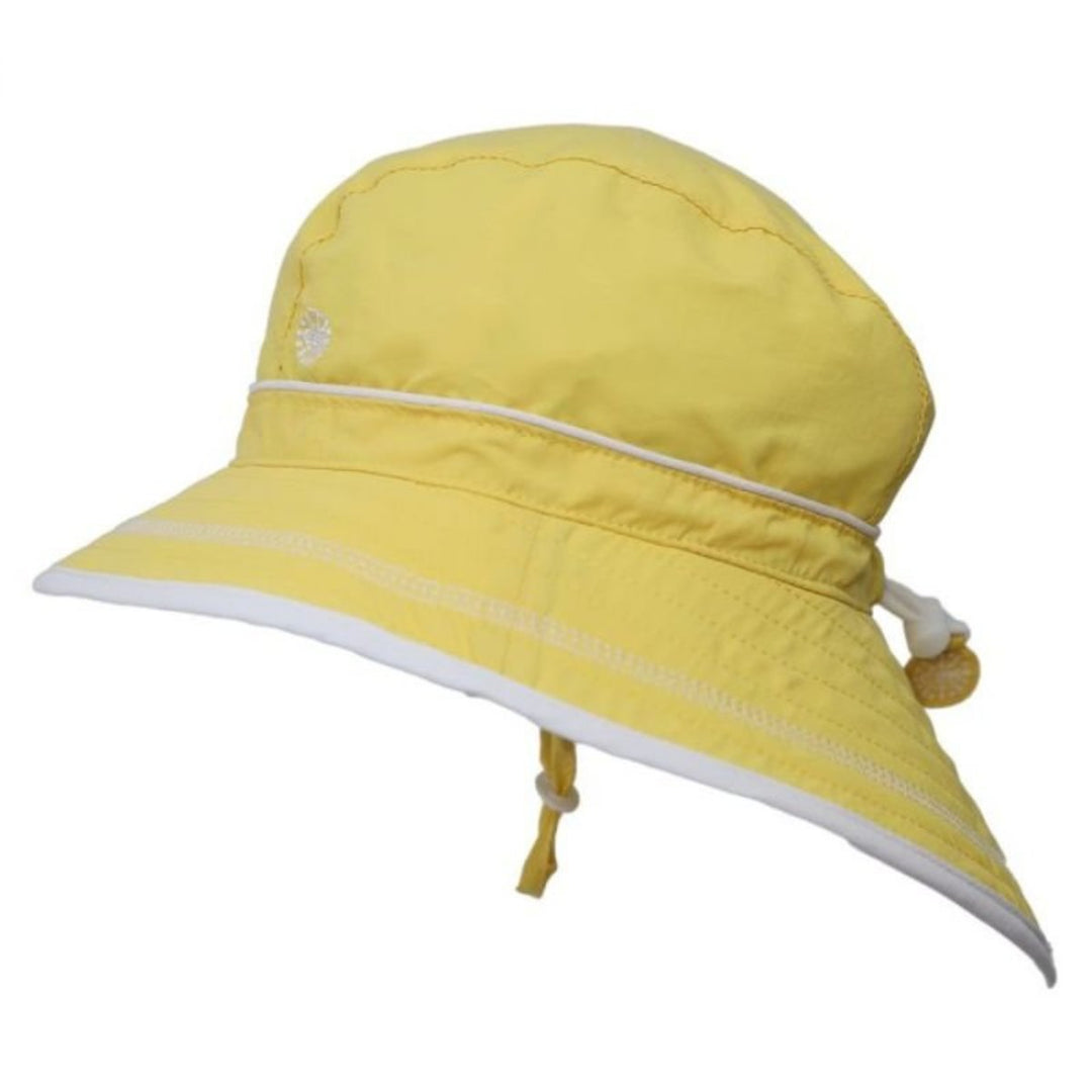 Calikids S1716 UV Beach Hat (Banana)-Apparel-Calikids--babyandme.ca