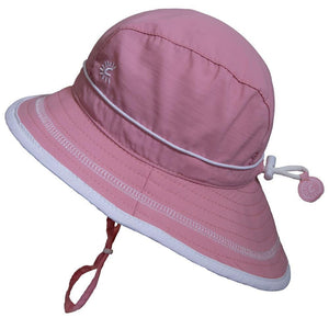 Calikids S1716 UV Beach Hat (Blush)-Apparel-Calikids--babyandme.ca