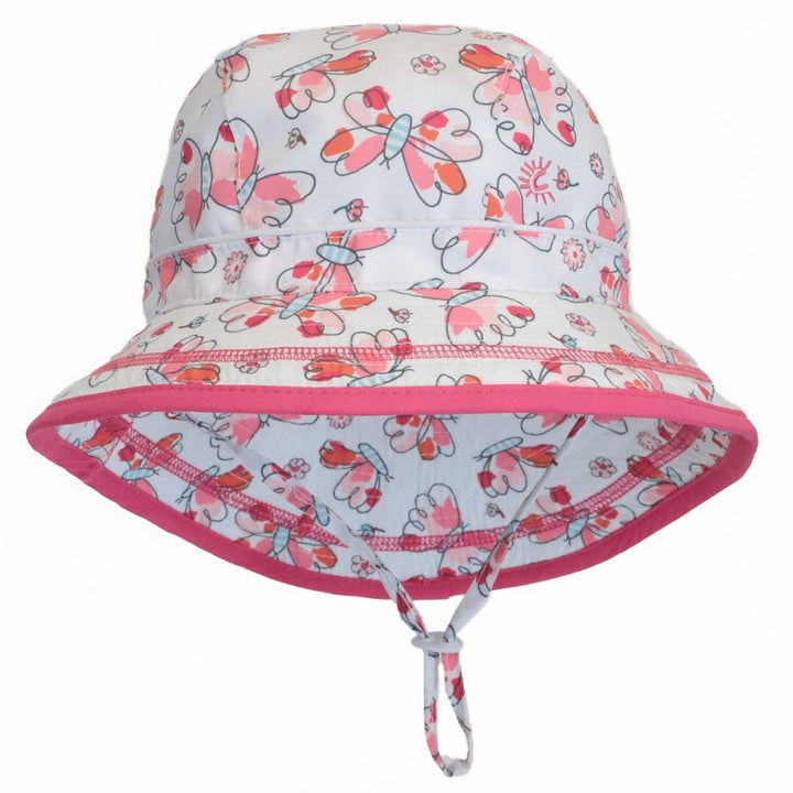 Calikids S1716 UV Beach Hat (Butterfly)-Apparel-Calikids--babyandme.ca
