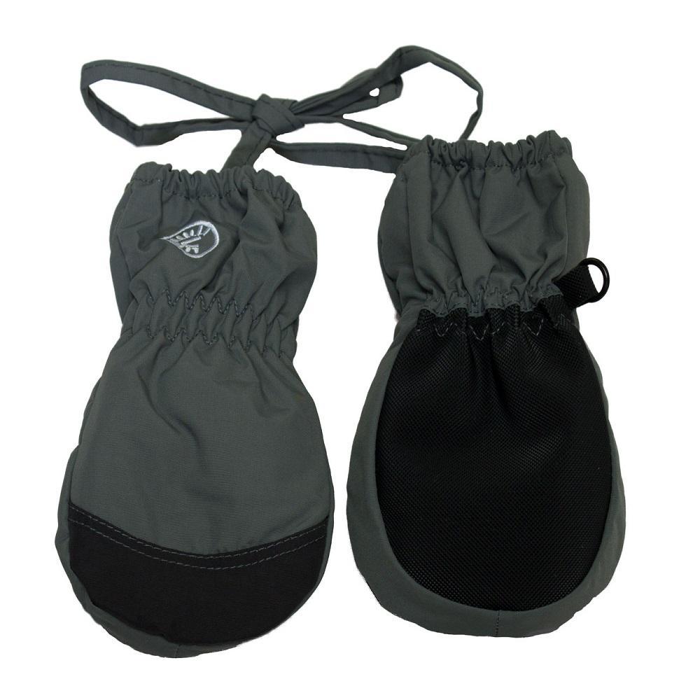 Calikids W0129 Baby Mitt with String (Charcoal)-Apparel-Calikids-6-12 Months-025680 CC INF-babyandme.ca