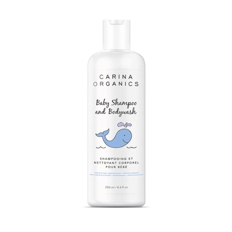 Carina Organics Baby Shampoo & Body Wash (250 ml)-Health-Carina Organics-026923-babyandme.ca