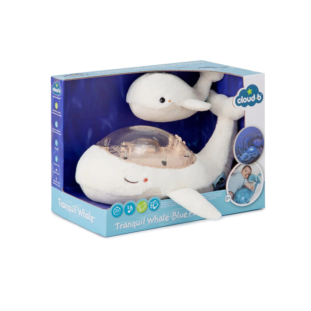 Cloud B Tranquil Whale Bundle (White)-Toys & Learning-Cloud B-031674 WH-babyandme.ca