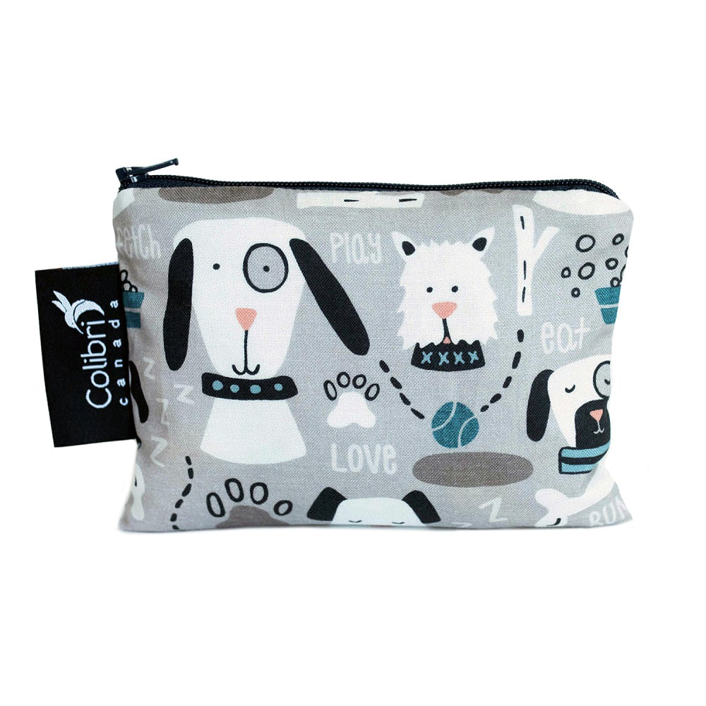 Colibri Reusable Snack Bag Small (Go Fetch)-Feeding-Colibri-010326 DO-babyandme.ca