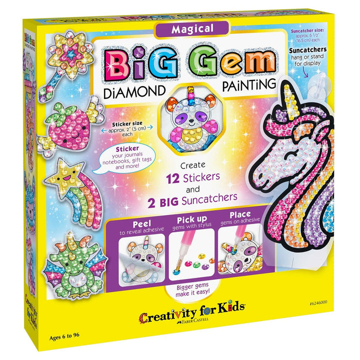 Creativity for Kids Big Gem Diamond Painting (Magical)-Toys & Learning-Creativity for Kids-031571 MA-babyandme.ca